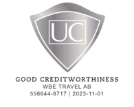 WBE Travel har god kreditvärdighet.